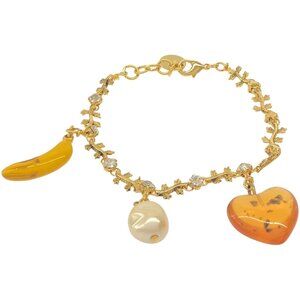 MARNI Multi-Charm Bracelet Gold
